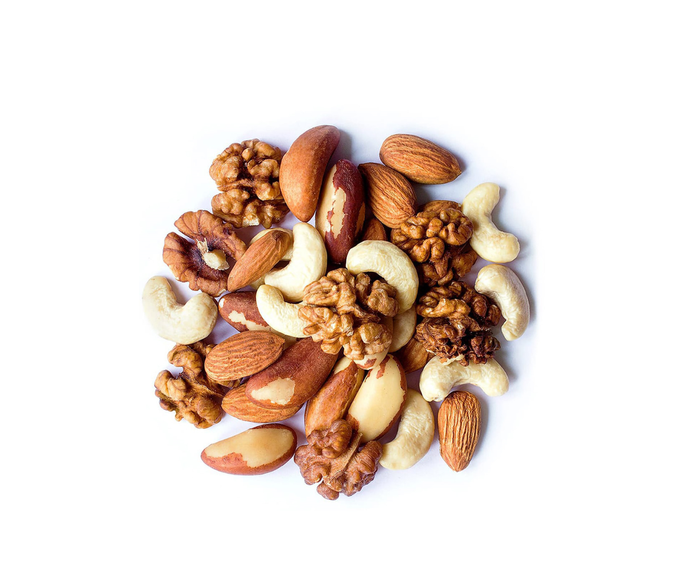 1/2Kg de Almendras, 1/2Kg de Nueces y 1/2Kg de castañas de cajú