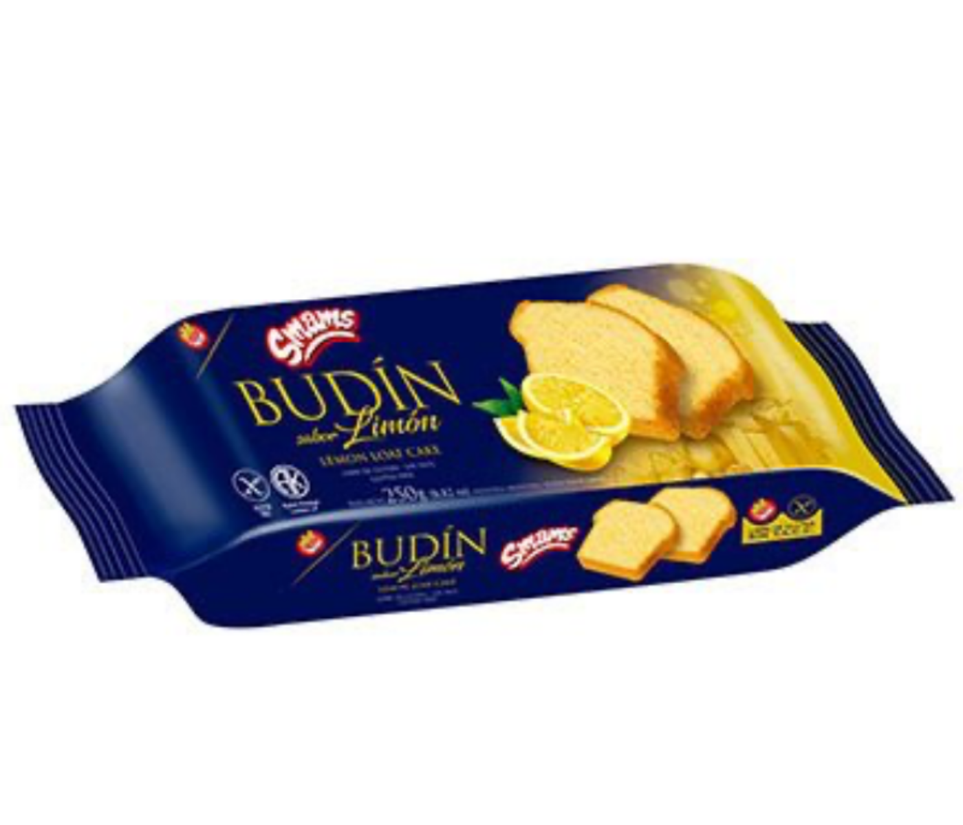 SMAMS Budín Limón x 250g. Libre de gluten