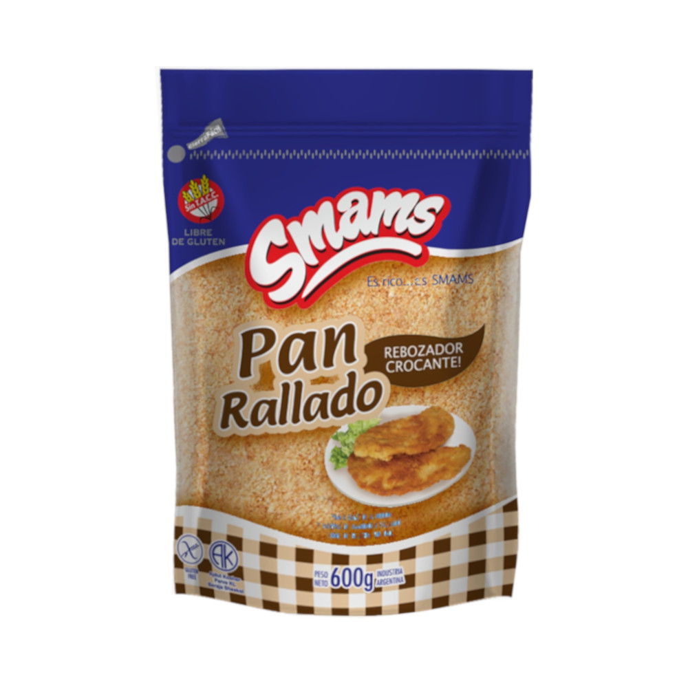 SMAMS Pan Rallado x 600g. 