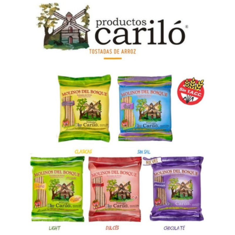CARILO Galletas De Arroz 18u. Oferta!!