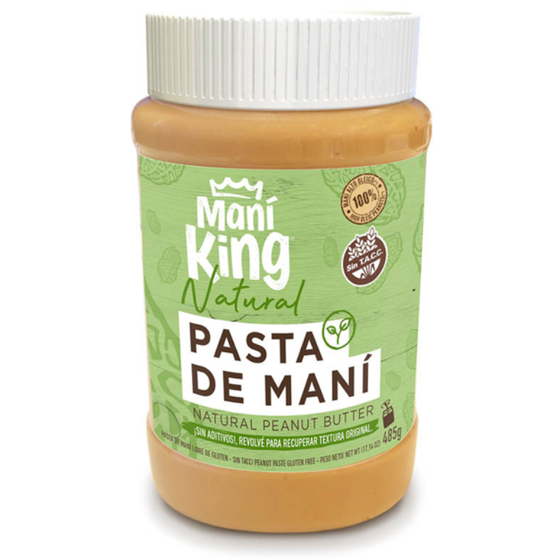 MANI KING Pasta De Maní Natural 485g