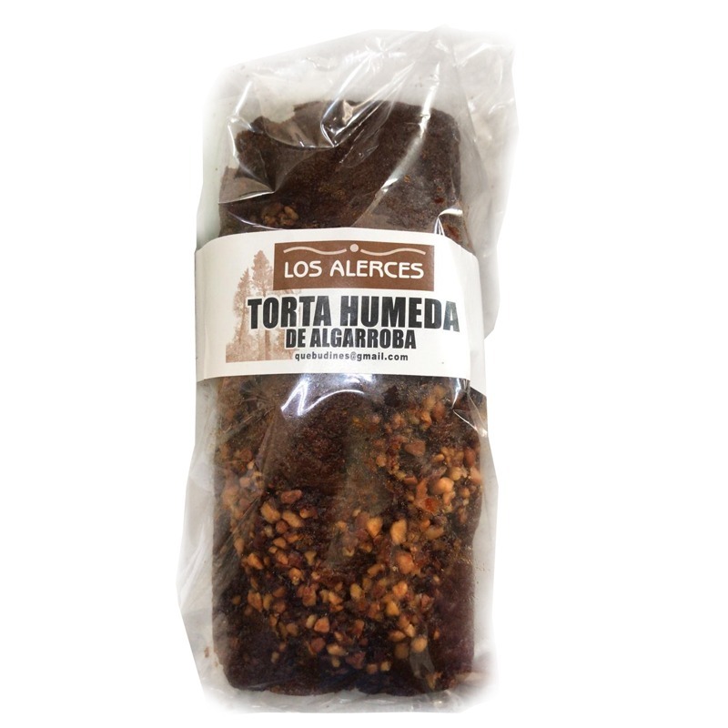 LOS ALERCES Budín Torta húmeda de Algarroba
