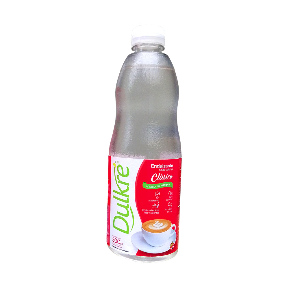 DULKRE Edulcorante Clásico x 500cc. OFERTA x 3unid.