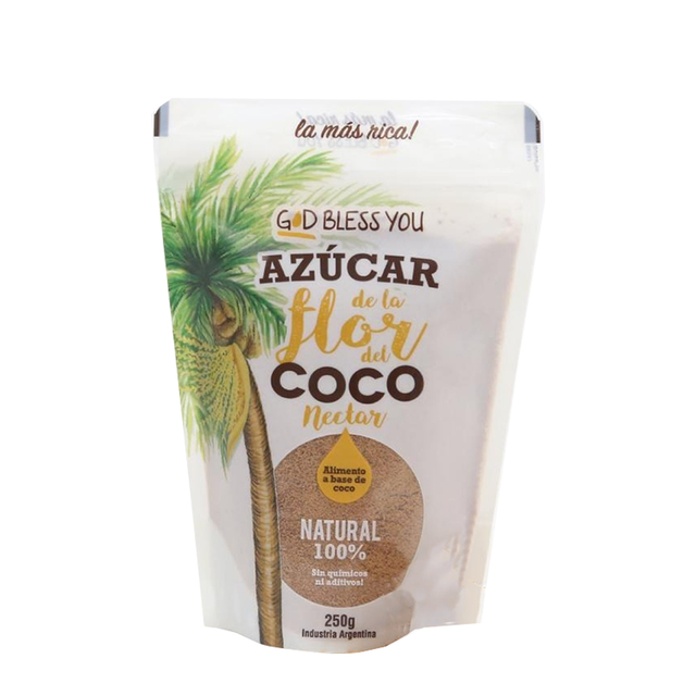 GOD BLESS YOU Azúcar de Coco x 250g 